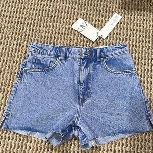 Women's Blue Denim Shorts